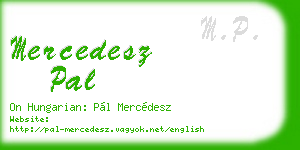 mercedesz pal business card